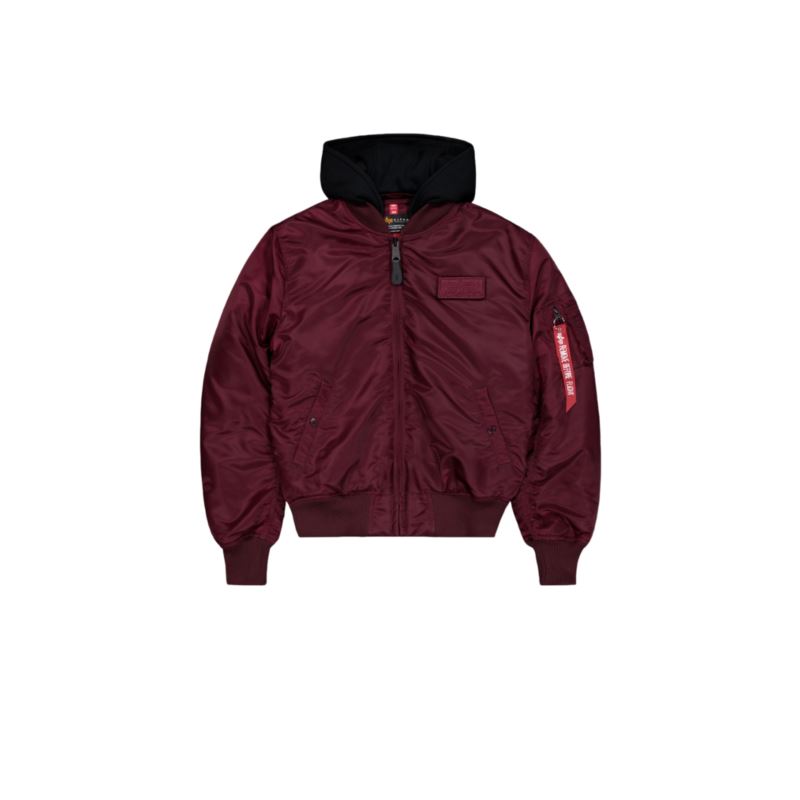 Alpha Industries MA-1 Hood Backprint 128113-608