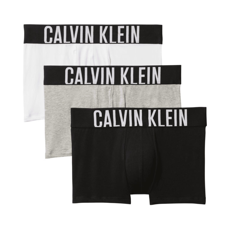 Calvin Klein 3 Pack Trunks - Intense Power Cotton 000NB3608A-MPI