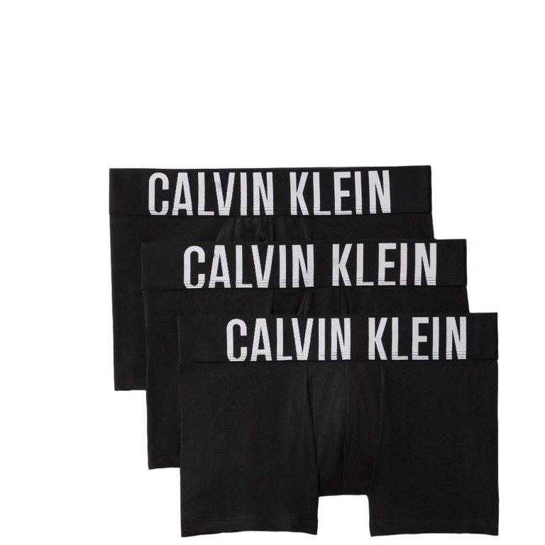 Calvin Klein 3 Pack Trunks - Intense Power Cotton 000NB3608A-UB1