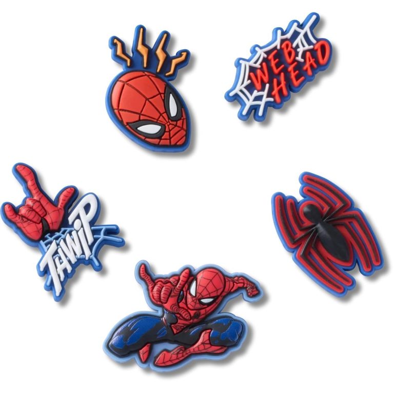 Crocs JIBBITZ Spiderman 5Pck 10015108 NS