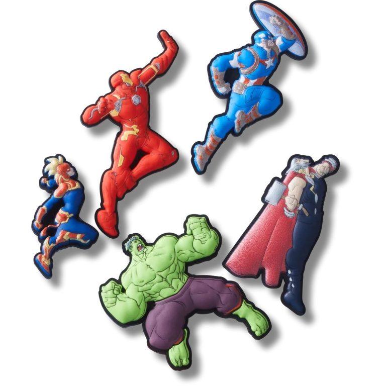 Crocs JIBBITZ AVENGERS HEROES 5PCK 10015112 NS