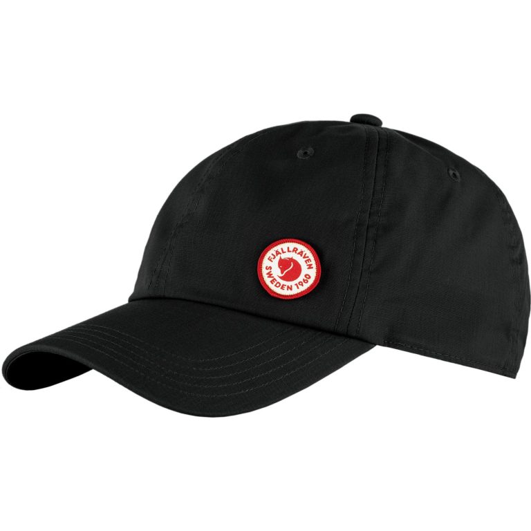Fjallraven Logo Cap Black 13100181-550