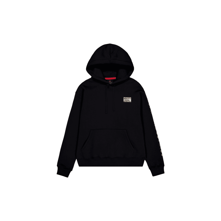 Alpha Industries Camo Sleeve Hoodie 156340-03
