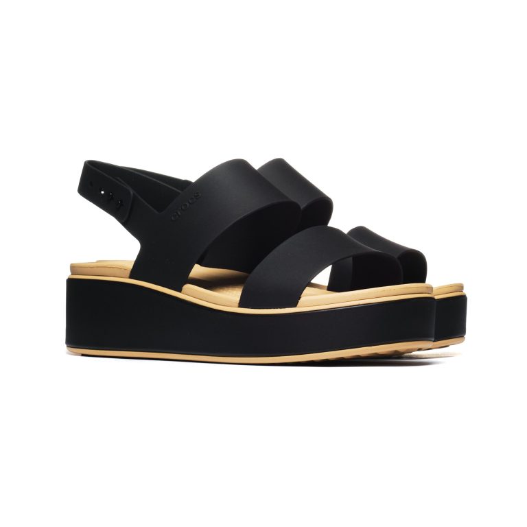 Crocs BROOKLYN MATTE WRAP LOW WEDGE W 211802-0RI 3