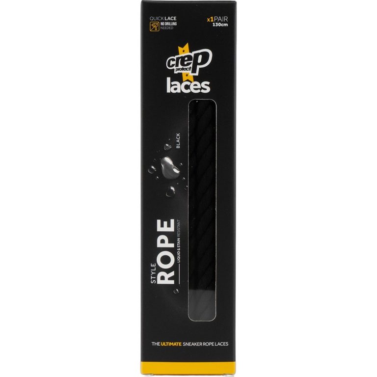 Crep Laces - Black Rope CP034 NS