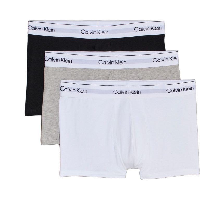 Calvin Klein 3 Pack Trunks - Icon Cotton Stretch LV00NB4392-MP1