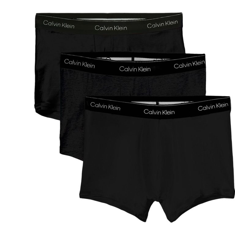 Calvin Klein 3 Pack Trunks - Icon Cotton Stretch LV00NB4392-TM6
