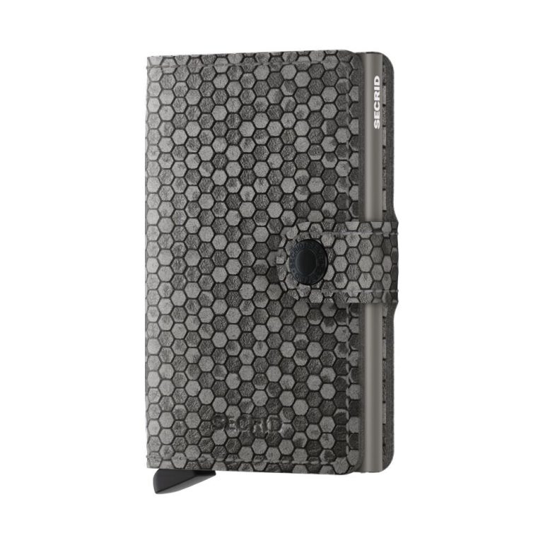 Secrid Miniwallet Hexagon Grey