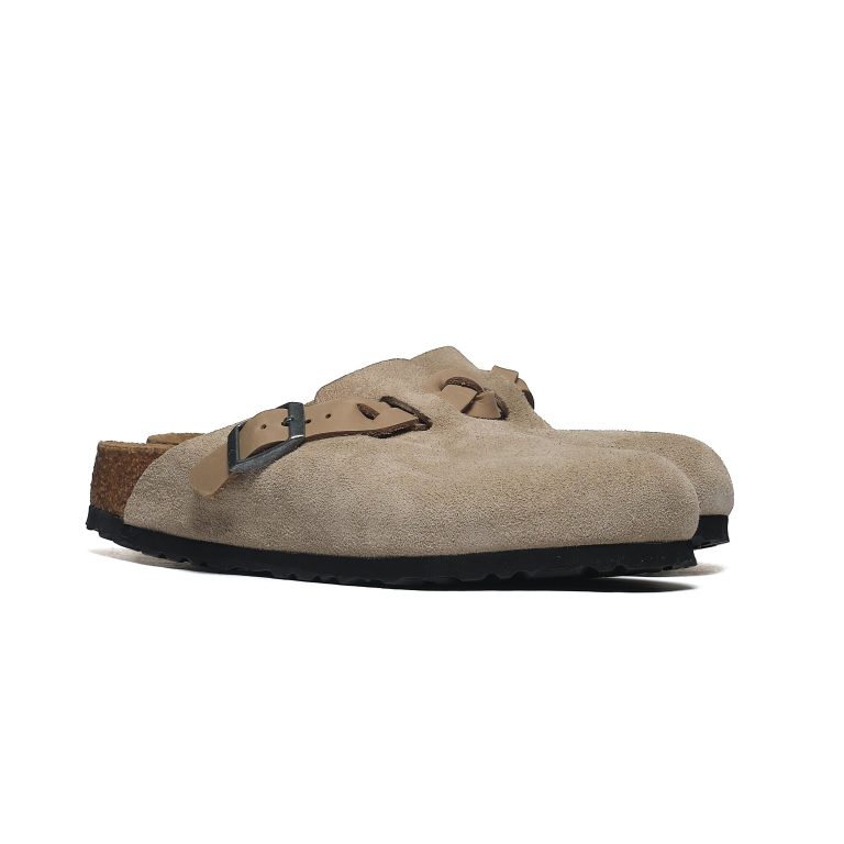 Birkenstock Boston Braided Suede Leathe 1026694