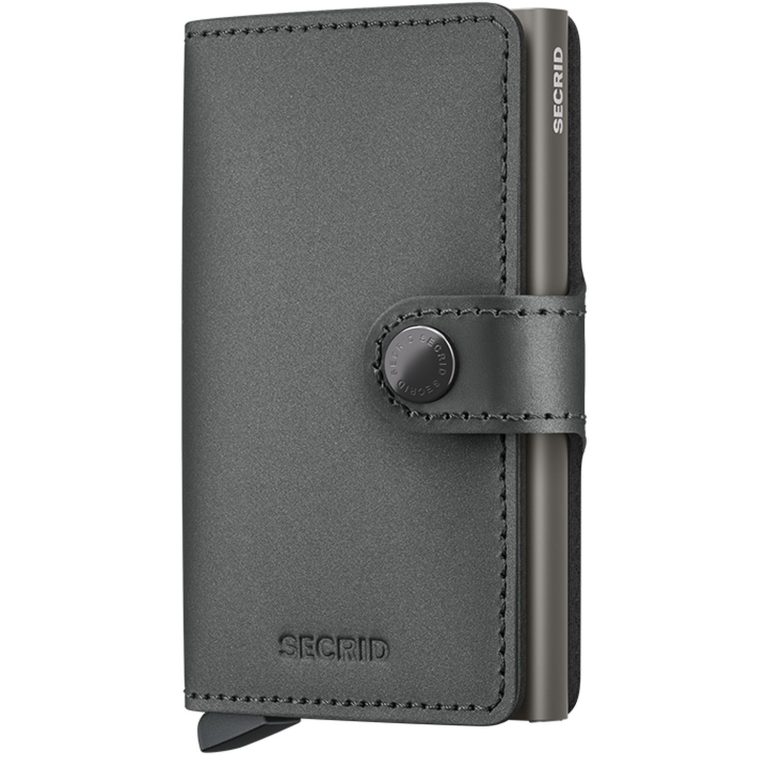 Secrid Miniwallet Matte Satin Steel MMS-Steel NS