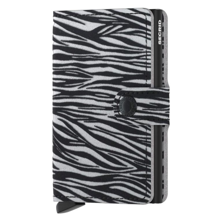 Secrid Miniwallet Zebra Light Grey