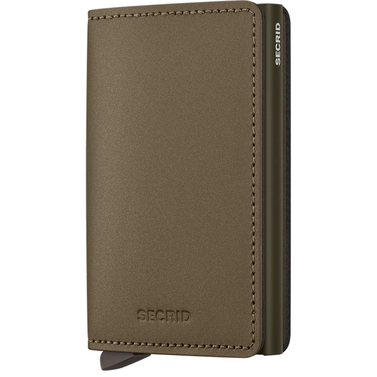 Secrid Slimwallet Matte Satin Bronze SMS-Bronze NS