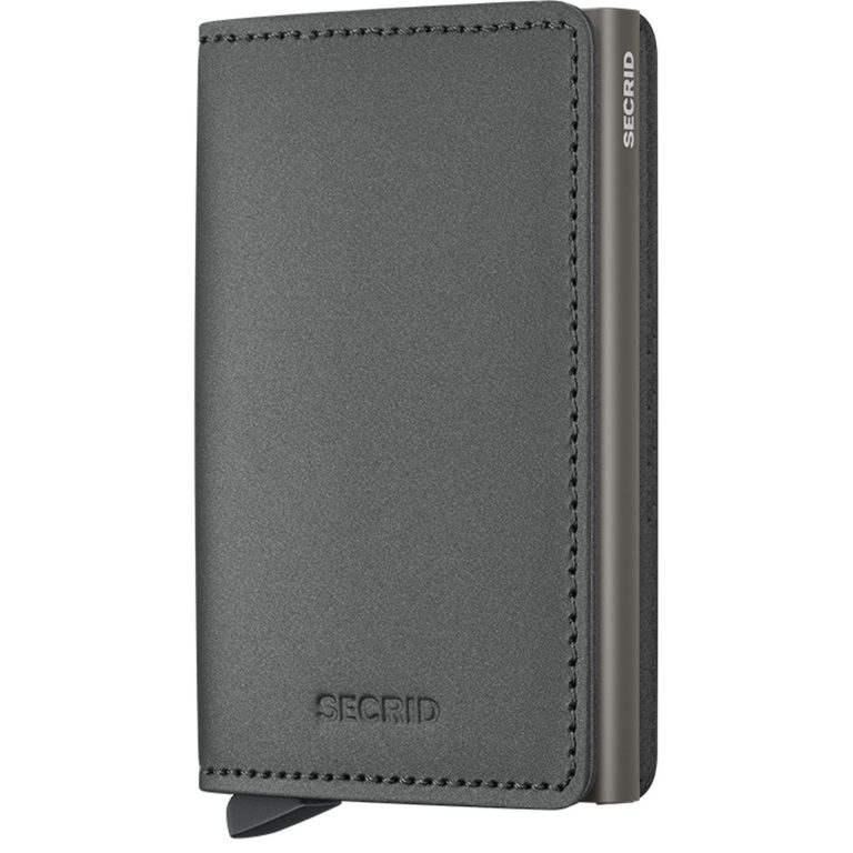Secrid Slimwallet Matte Satin Steel SMS-Steel NS