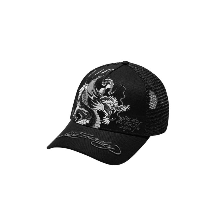Ed Hardy MONO GIANT DRAGON TWILL FRONT ED4115 NS