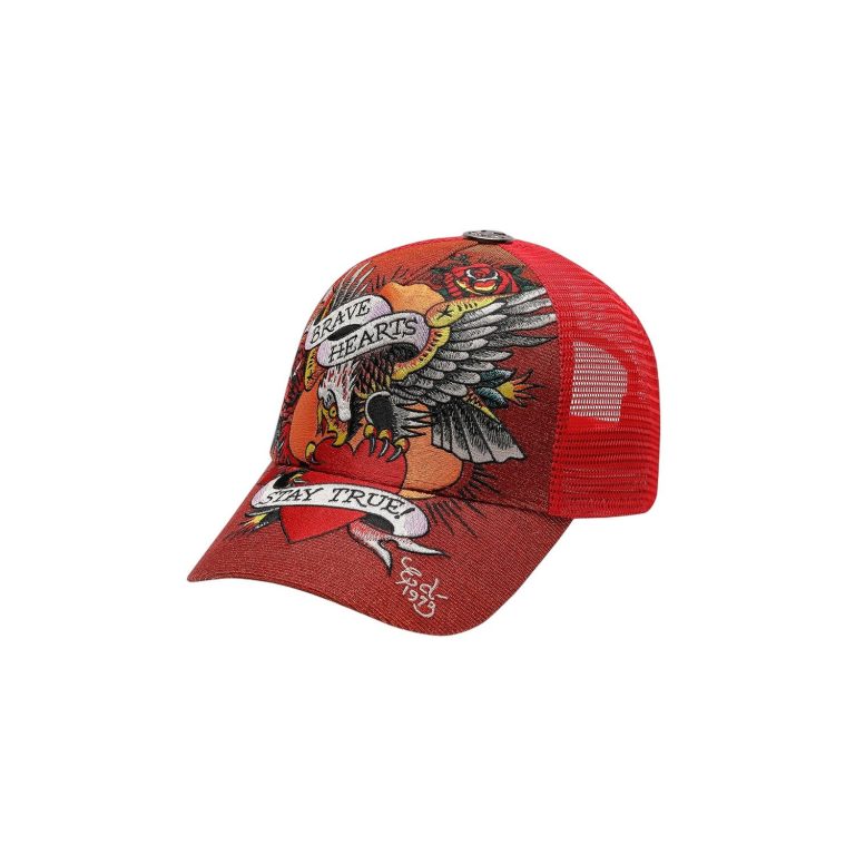 Ed Hardy BRAVE HEARTS 6 PANEL METALLIC ED4893 NS