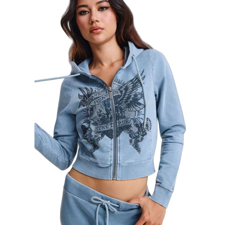 Ed Hardy WOMENS STAY TRUE FITTED CROPPED ED6030