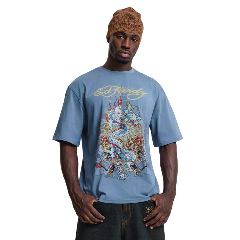 Ed Hardy MENS DRAGON CITY DIAMANTE ED6047
