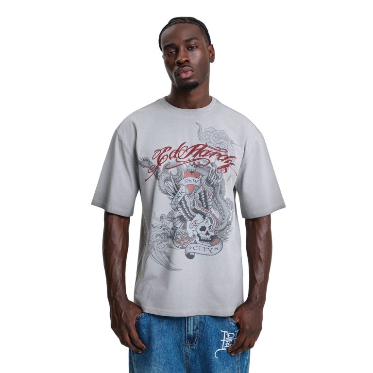 Ed Hardy MENS OIL WASH STORMING NEW ED6259