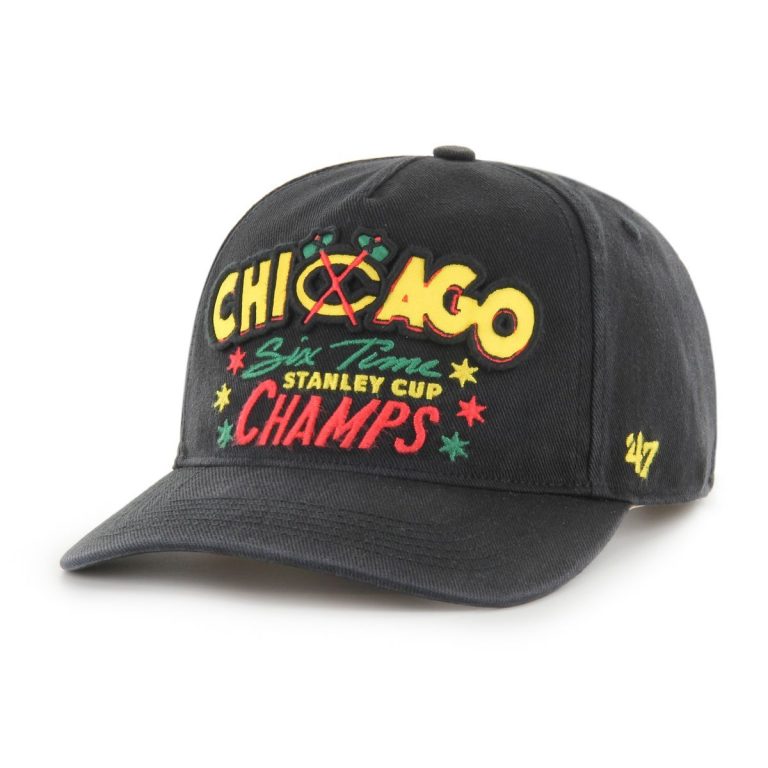 47 brand BLACKHAWKS CHARLTON 47 HSC-CHRLH504HTP-BK