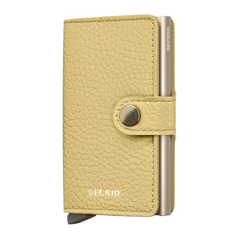 Secrid Miniwallet Pebble Butter Yellow