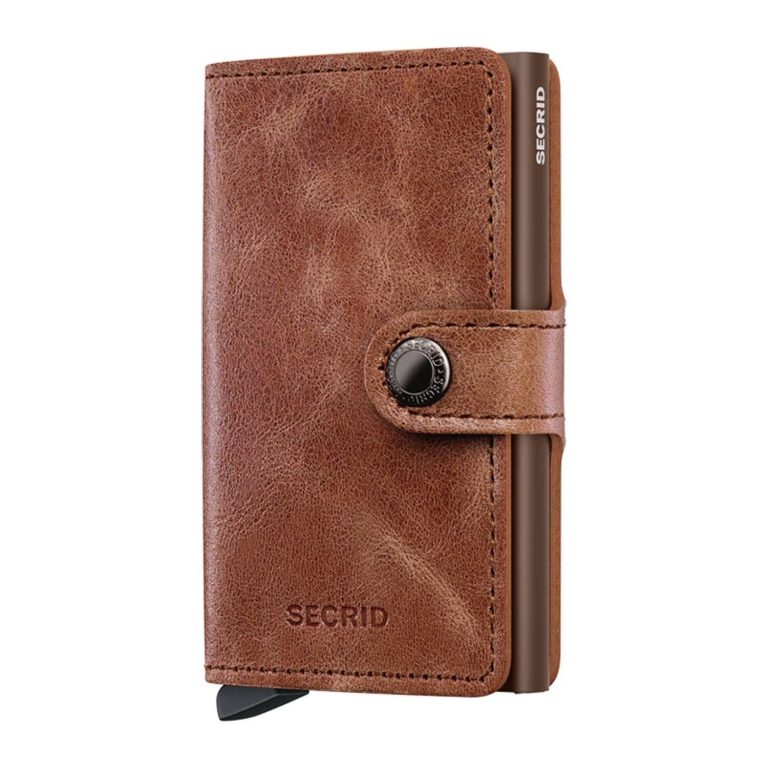 Secrid Miniwallet Vintage Cognac-Brown