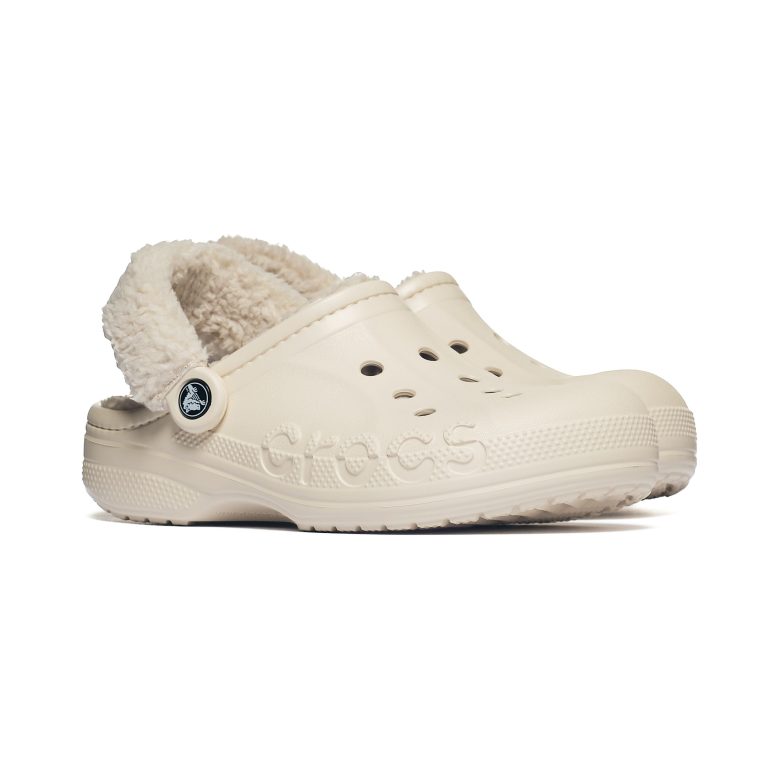 Crocs BAYA LINED FUZZ STRAP CLOG