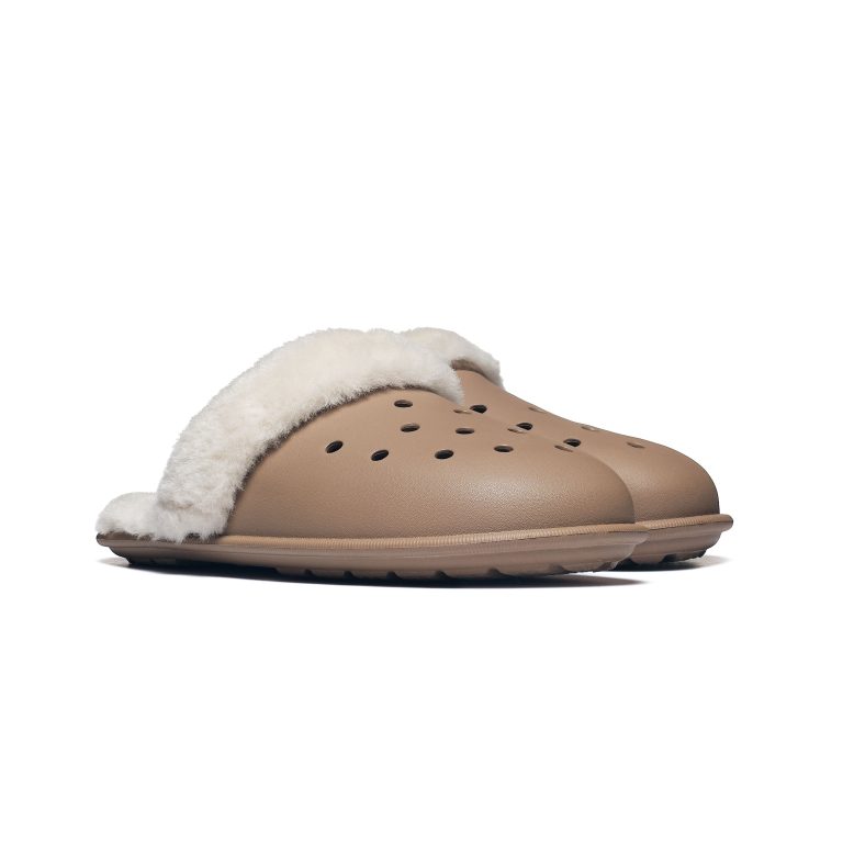Crocs CLASSIC FUZZ SCUFF SLIPPER 212143-2EY