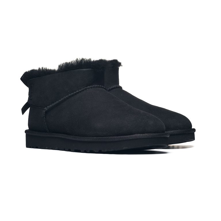 UGG W ULTRA MINI BAILEY BOW BLACK 1185491-BLK